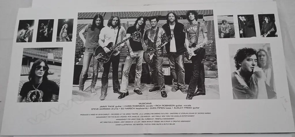 Jimmy Page & The Black Crowes, Live At The Greek (Triple album) Image 1++